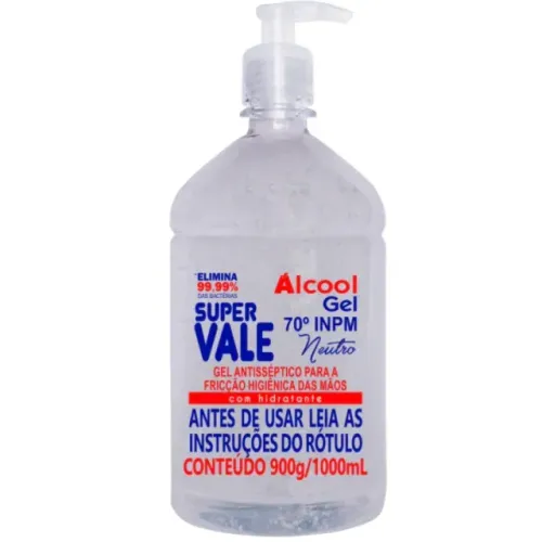 Álcool Gel 70 Supervale 