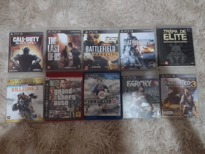 Vendo jogos de PS3 usado