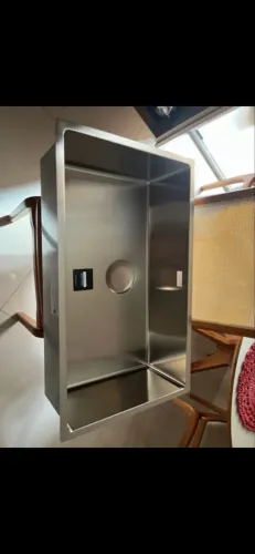 Cuba de inox tenho 2 unidades