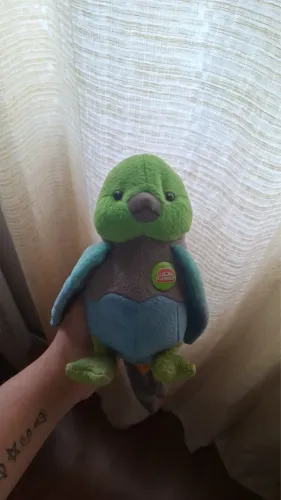 Pelúcia pássaro Guaraná Antártica anos 2000