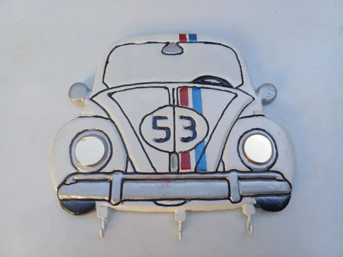 Porta chave fusca 53 pintura