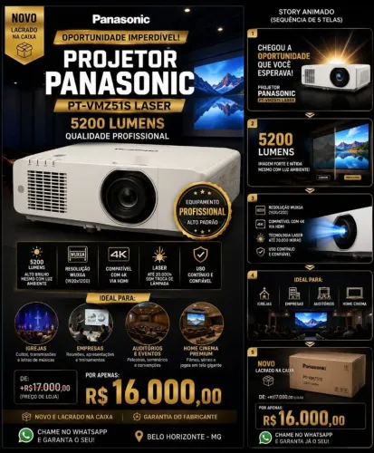 Projetor multimídia