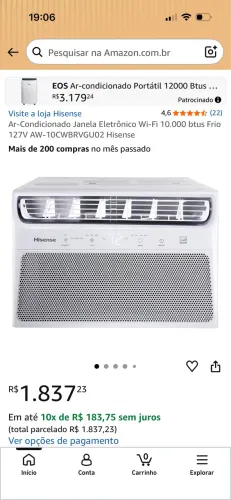 Ar condicionado Janela