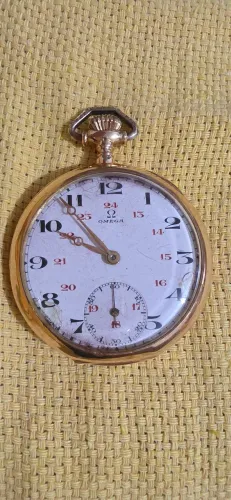 Relógio Omega Grand Prix 1900 Ouro 18k 