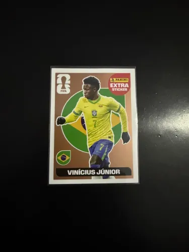 Figurinha vini jr bronze legend 2026