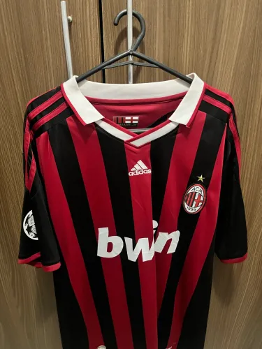 Camisa Milan 09/10 RONALDINHO Retrô
