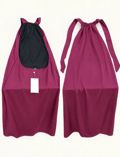 Vestido longo acetinado Urban Way, tamanho S, na cor fúcsia/buganvília.