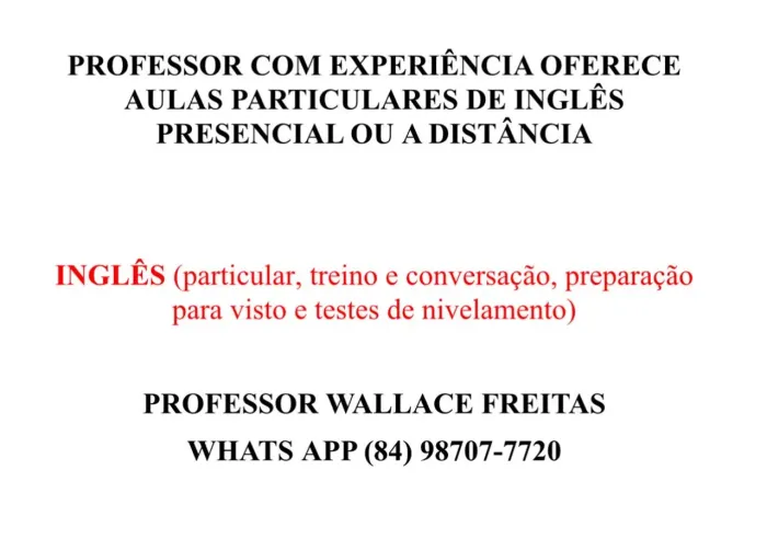 Tradutor e Professor 