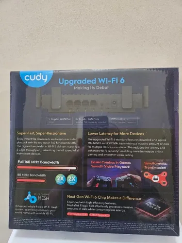 Roteador Cudy WR3000 Gigabit WiFi 6 AX3000