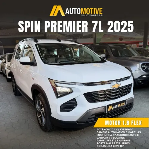 Chevrolet Spin Premier 1.8 8V Econo.flex 5P Aut. 2025