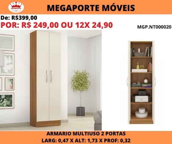 MULTIUSO 2 PORTAS