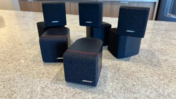 5 Caixas Acústicas Bose Acoustimass - Double Cube e Single Cube Redline