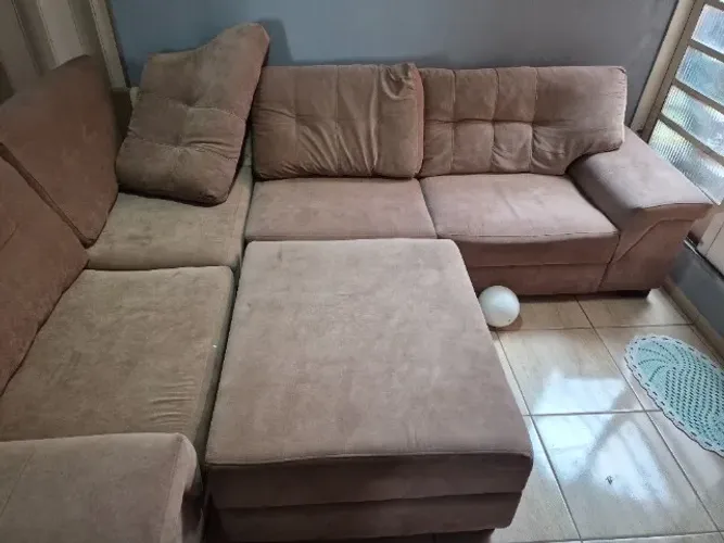 Sofa com puf