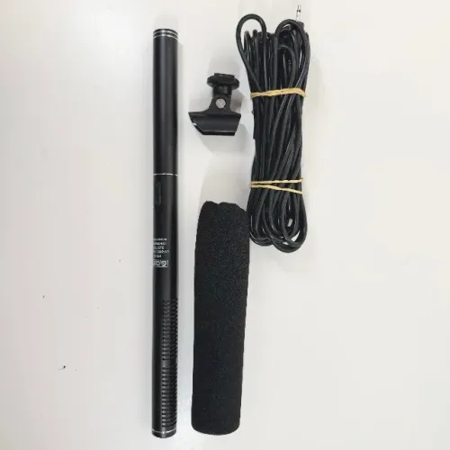 NOVO - Microfone CSR Yoga HT-81 Unidirecional Camera Foto Video Filmagem Profissional
