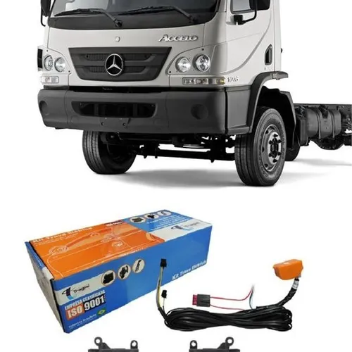 Kit Trava Elétrica Tragial - Caminhão Mercedes Accelo 1016 Dedicado