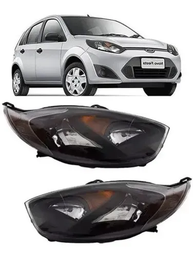 Par Farol Mascara Negra Fiesta Rocam 2010 2011 2012 2013