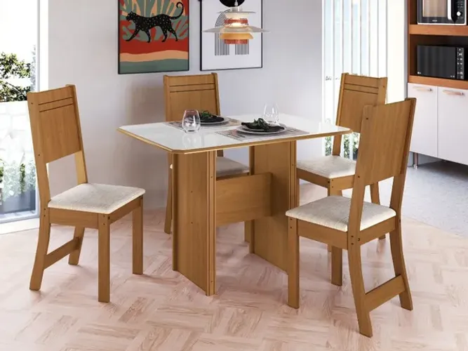 MESA 80X110 4 LUGARES SUPER O