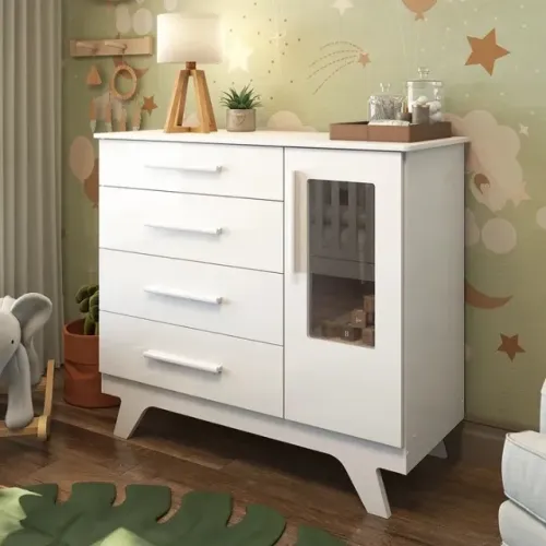 Comoda Retro Infantil em MDF (Nova)