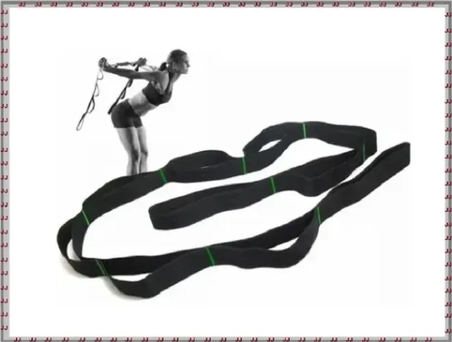 Fita De Alongamento Pilates Treinamento Fitness 