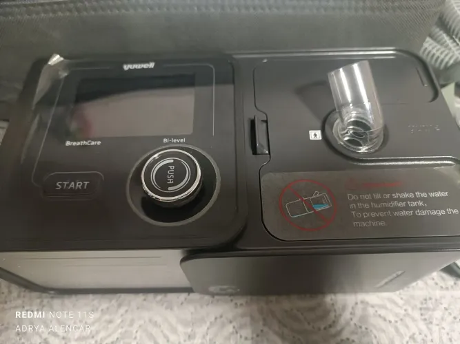 Aparelho de CPAP Yuwell BreathCare Bi-level