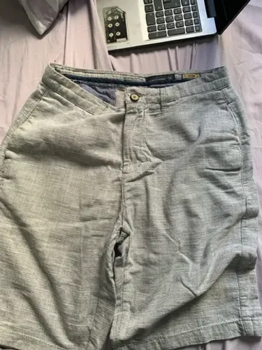BERMUDA SLIM CINZA NUNA USADA