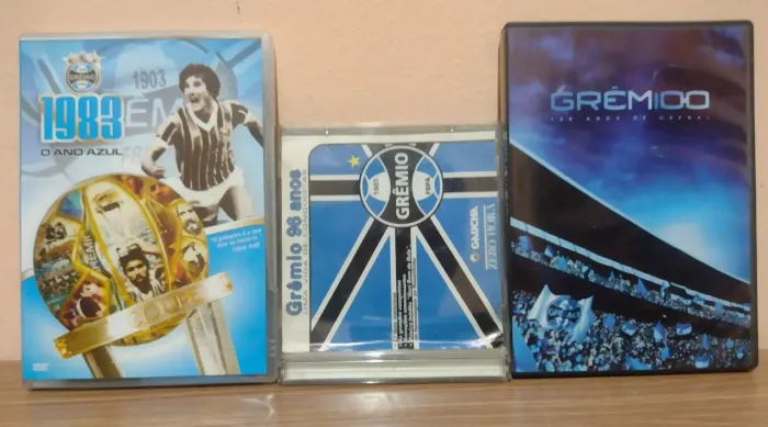 2 DVDs + CD Grêmio
