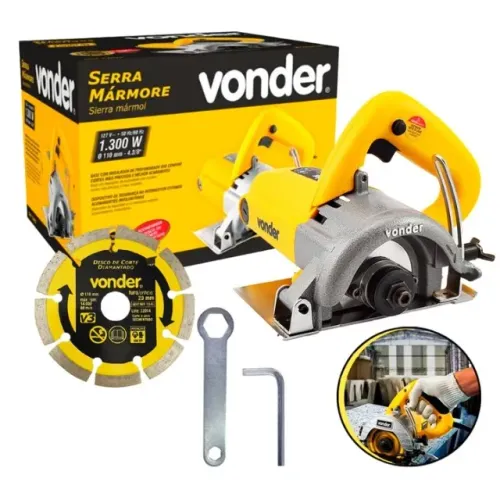 Serra Mármore Profissional Makita Vonder 220v 127v Disco Diamantado - Fazemos Entregas!