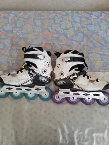 Patins Fila NRK Carbon - Branco - Fibra de Carbono [Tamano 42]