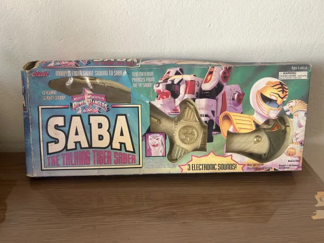 Saba The Talking Tiger Saber Power Rangers