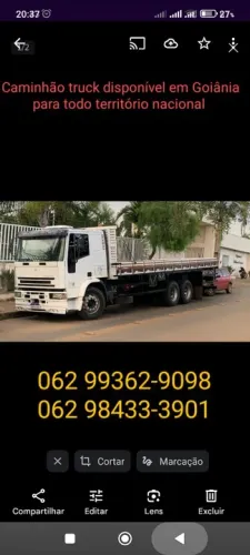 Fretes frete com caminhão truck carroceria aberta