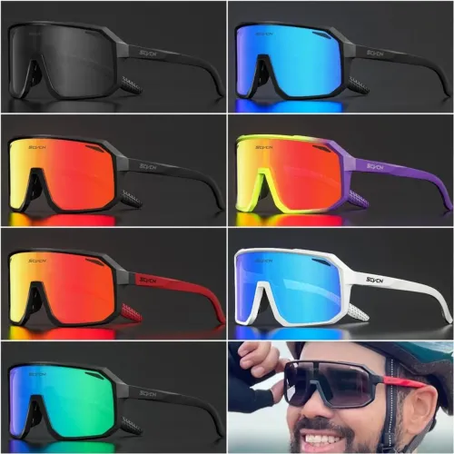 SCVCN Óculos Esportivo Bike Ciclismo Mtb Caminhada Proteção Uv 400