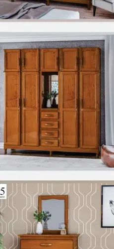 GUARDA ROUPA NOVO DE MADEIRA EM OFERTA 