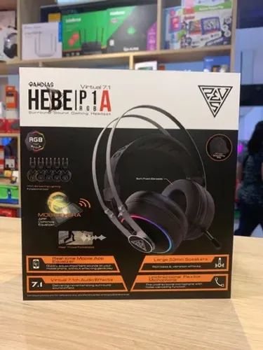 HeadFone Gamer Hebe P1A - Novo Lacrado - Loja Fisica