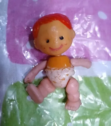 Bebê Miniatura Articulado - Tamanho 5cm