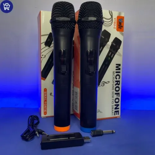 MICROFONE SEM FIO DUPLO