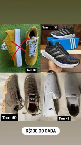 Lote tenis novos