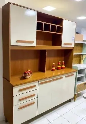 Armário de cozinha Luna luxo 17239 - FRETE GRÁTIS