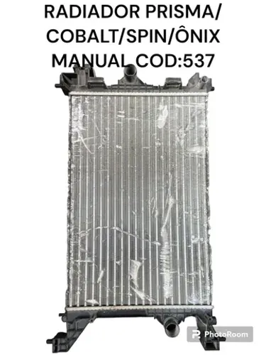 Radiador Chevrolet prisma Cobalt spin Onix manual