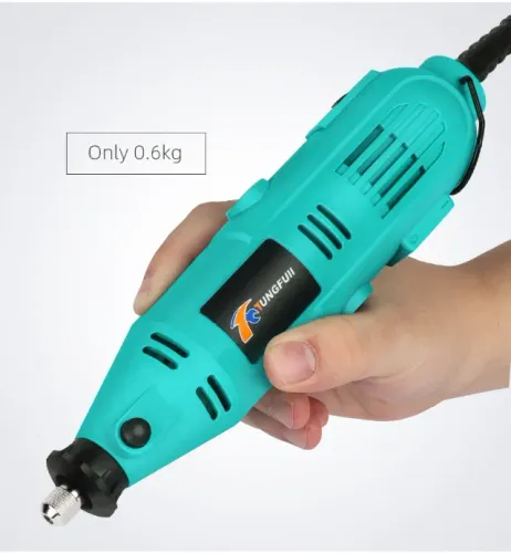  Mini Retífica Elétrica Profissional + Maleta + Varios Acessórios