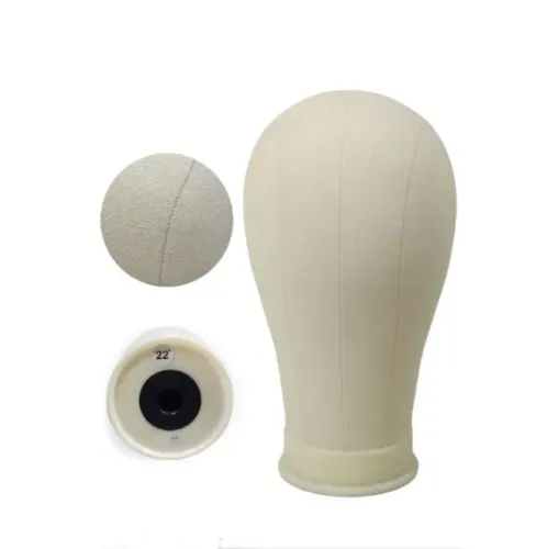 Manequim Cabeça de Pano para Confecção de Peruca e Prótese