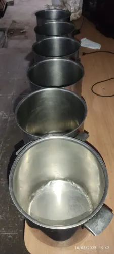 10 gns INOX ( canudos) capacidade 6 litros cada"LEIA"
