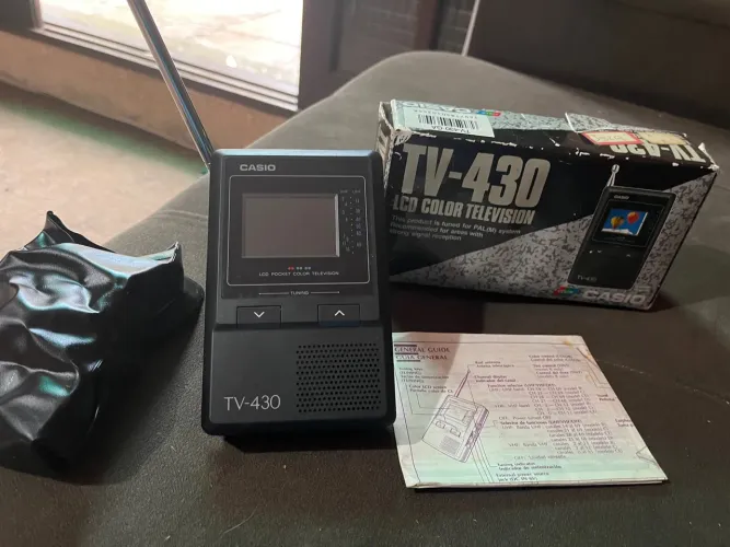 TV Pocket LCD Casio TV-430