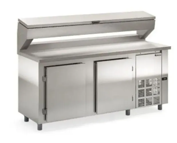 Bancada Refrigerada Industrial Inox (nova)gelopar 2 metros 