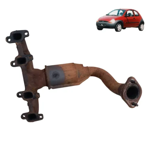Coletor Escape Ford Ka Courier 1.0 1996 2006