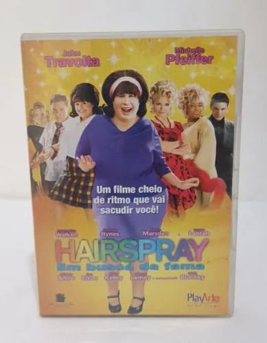 DVD Filme HairSpray - Em Busca da Fama