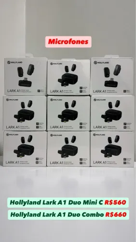 Microfone Hollyland Lark A1 Combo