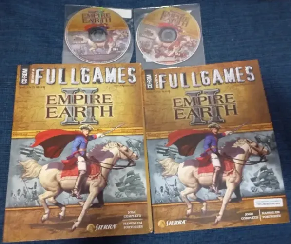 Revista Fullgames Ano 7 Nº 73 + Jogo Empire Earth 2