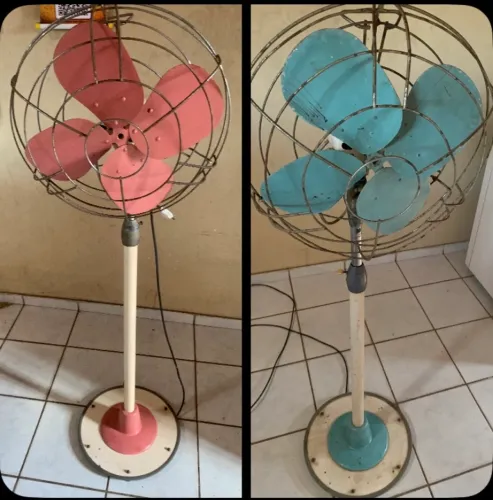 Vendo dois ventiladores antigos 