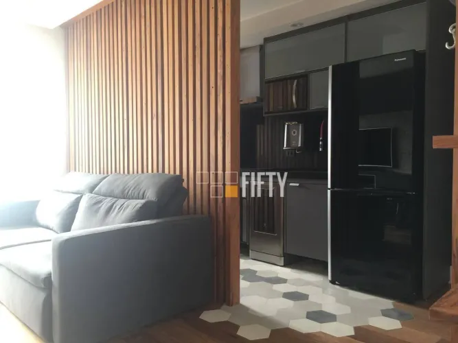 Apartamento com 1 dormitório para alugar, 51 m² por R$ 7.090,00/mês - Santo Amaro - São Pa