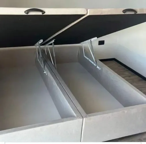 Cama Box com Baú e Design Moderno